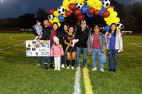 2024 OAE Girls Soccer Senior night